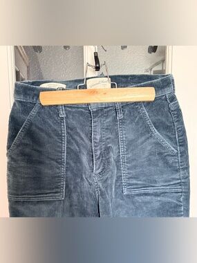 Universal Thread Slate Blue Corduroy Wide-Leg Pants